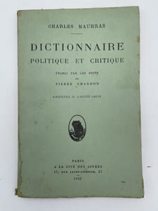 Dictionnaire politique et critique, fascicule 10: Laïcité-Louis