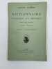 Dictionnaire politique et critique, fascicule 17: Politique-Propriété. MAURRAS Charles - CHARDON Pierre