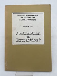 Abstraction ou Extraction ?