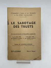 Le sabotage des trusts