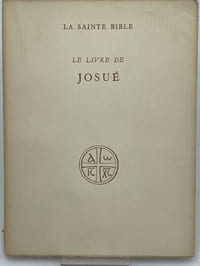 Le livre de Josué