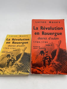 La Révolution en Rouergue, district d'Aubn. 1789-1795