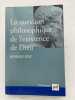 La question philosophique de l'existence de Dieu . SEVE Bernard