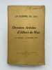 Derniers articles d'Albert de Mun. 28 juillet - 5 octobre 1914. MUN Albert de