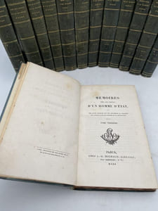 Mémoires tirés des papiers d'un homme d'Etat. Sur les causes secrètes qui ont determiné la politique des cabinets dans les guerres de la Révolution depuis 1792 jusqu'en 1815