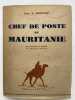 Chef de poste en Mauritanie. BOURON Comt A 