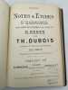 Traité d'harmonie - Notes et études d'harmonie pour servir de supplément au traité de H. Reber par Th. Dubois. REBER Henri