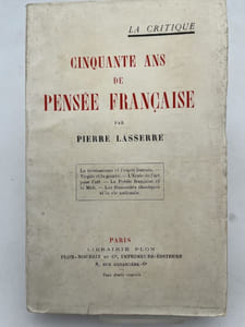 Cinquante ans de pensée française