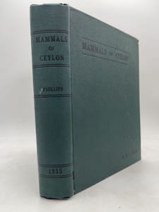 Manual of the mammals of Ceylon