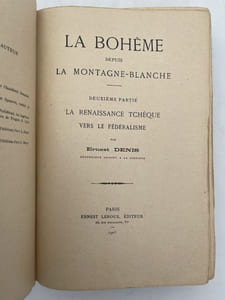La Bohême depuis la Montagne-Blanche. Deuxième partie : la renaissance tchèque vers le fédéralisme
