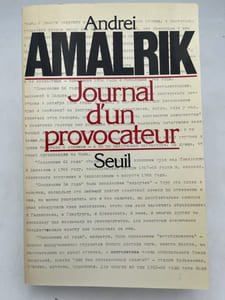Journal d'un provocateur