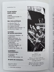 L'Aanarchisme aujourd'hui. Un projet pour la révolution sociale