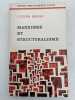 Marxisme et structuralisme. SEBAG LUCIEN