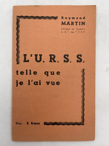 L'URSS telle que je l'ai vue