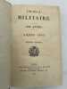 Journal militaire . 104e année. Deuxième semestre 1893. MILITARIA ]