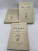 La Légende Arthurienne Etudes et documents. 3 volumes. FARAL Edmond