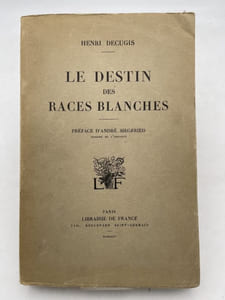 Le destin des races blanches