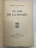 Au soir de la pensée. CLEMENCEAU Georges