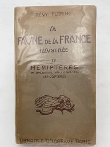 La Faune de la France en Tableaux Synoptiques Illustrés. 4 : Hémiptères, Anoploures, Mallophages, Lépidoptères