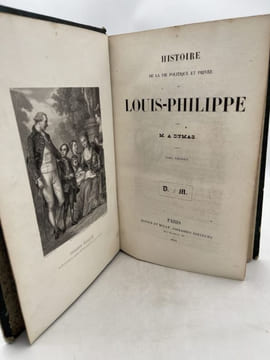 Histoire de la vie politique et privée de Louis-Philippe. DUMAS Alexandre
