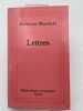 Lettres. MANSFIELD Katherine 