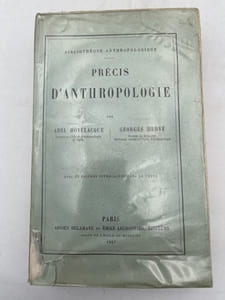 Précis d'anthropologie
