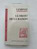 Le droit de la raison. LEIBNIZ 