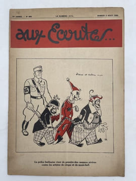 Aux écoutes, N°898 du 3 août 1935. LEVY Paul