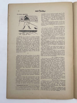 Aux écoutes, N°900 du 17 août 1935. LEVY Paul 