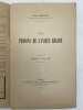 Les prisons de l'Ancien Régime. PRIEUR Léon