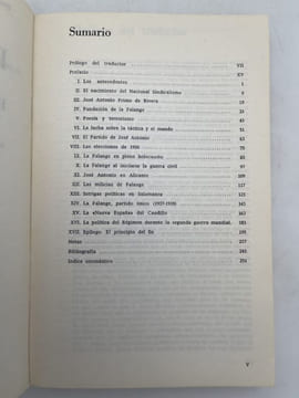Falange. Historia del fascismo espanol. PAYNE Stanley G.