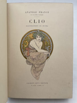 Clio. FRANCE Anatole - MUCHA