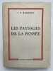 Les paysages de la pensée. RAUDNITZ J.P.