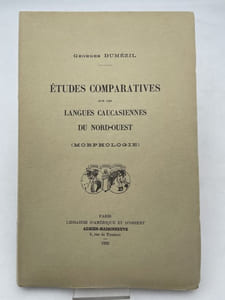 Etudes comparatives sur les langues caucasiennes du nord-ouest (morphologie)