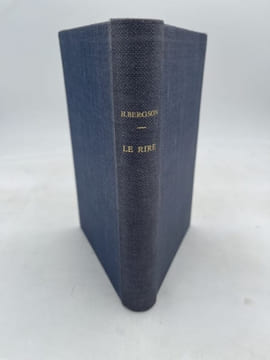 Le Rire. Essai sur la signification du comique. BERGSON Henri