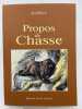 Propos de chasse . ALPINUS