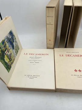 Le Décaméron. Complet 3 volumes. BOCCACE Jean - SERRES Raoul