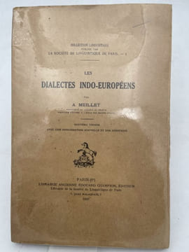Les dialectes indo-européens. MEILLET A