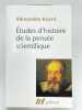 Études d'histoire de la pensée scientifique . KOYRÉ Alexandre 
