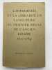L'Imprimerie et la librairie en Languedoc au dernier siècle de l'Ancien Regime 1700- 1789. VENTRE Madeleine 