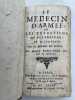 Le Médecin d'Armée, ou Les entretiens de Polemiatre et de Leoceste, sur les maladies des soldats. REMY-FORT