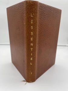 Manuscrit . "L'Essentiel dans la vie"