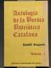Antologia de la Poesia Patriotica Catalana. SEGUES Emili