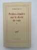 Petites études sur le désir de voir. II. DREVET Patrick 