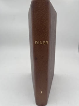 Manuscrit . "Dîner". ALBUM AMICORUM
