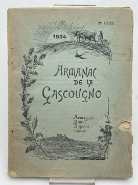 Armanac de la Gascougno 1934. ARMANAC DE LA GASCOUGNO