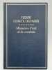 Mémoires d'exil et de combats. COMTE de PARIS Henri 