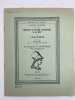 Cérémonie du centième anniversaire de la mort de Lamartine . LACRETELLE Jacques de ] INSTITUT de FRANCE