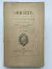 Origène Cours d'Eloquence sacrée fait à la Sorbonne pendant les années 1866 et 1867. Toem 1 seul . FREPPEL Monseigneur