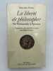 La libert&eacute; de philosopher. De Ma&iuml;monide &agrave; Spinoza. PINES Shlomo